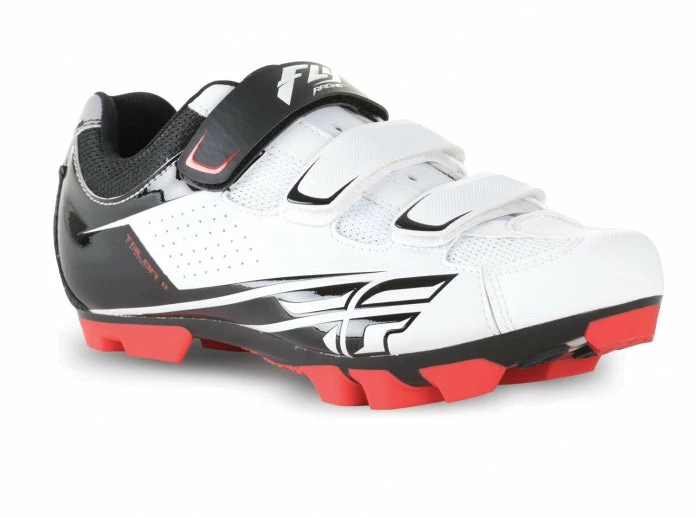 Fly Racing 2018 Talon II Clipless Shoes-White 1 Fly Racing 2018 Talon II Clipless Shoes-White