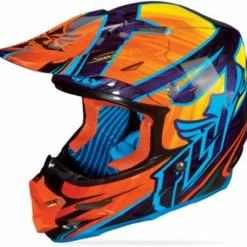 Fly Racing F2 Carbon Acetylene Helmet-Orange/Purple