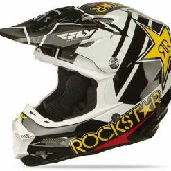 Fly Racing F2 Rockstar Helmet-Black/White