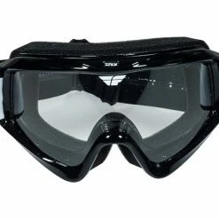 Fly Racing Focus Goggle-Youth-Black-Clear Lens