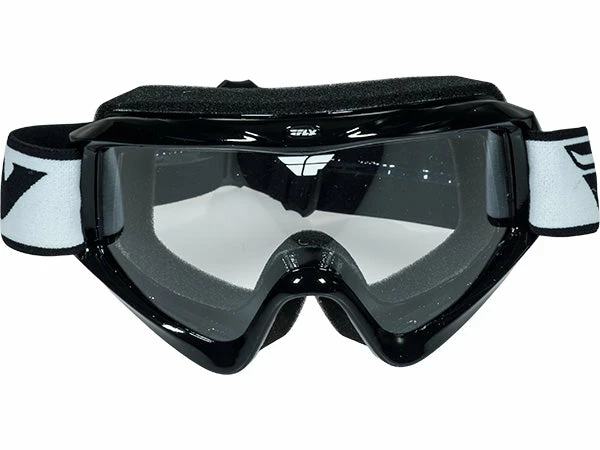 Fly Racing Focus Goggle-Adult-Black-Clear Lens PROTECTIVE GEAR 2 Fly Racing Focus Goggle-Adult-Black-Clear Lens PROTECTIVE GEAR