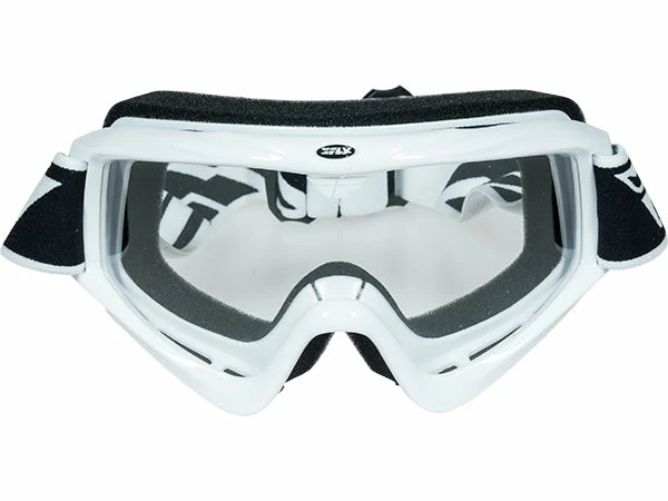 Fly Racing Focus Goggle-Youth-White-Clear Lens 2 Fly Racing Focus Goggle-Youth-White-Clear Lens