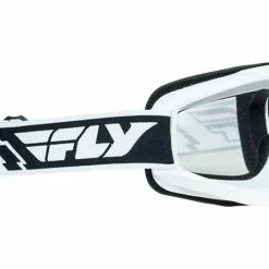 Fly Racing Focus Goggle-Adult-White-Clear Lens