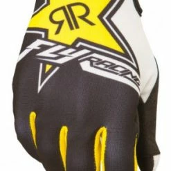 Fly Racing Lite Race Gloves-Rockstar Yellow/Black RACE WEAR