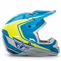 Fly Racing 2016 Kinetic Fullspeed Helmet-Blue/Hi-Vis