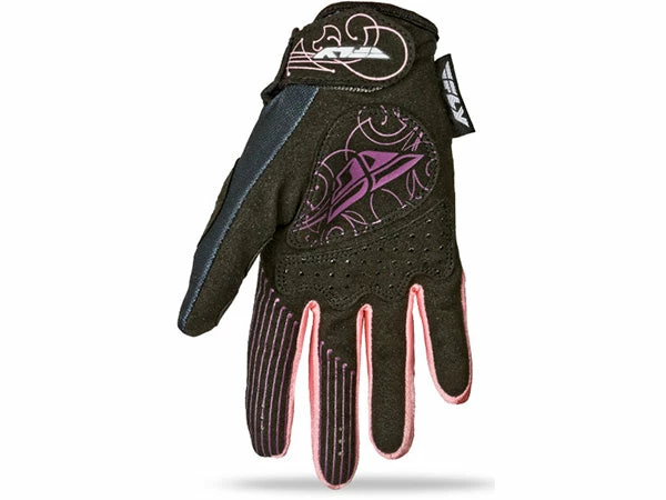 Fly Racing 2015 Kinetic Ladies Gloves-Black/Purple/Pink 2 Fly Racing 2015 Kinetic Ladies Gloves-Black/Purple/Pink