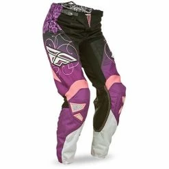 Fly Racing 2015 Kinetic Ladies Race Pants-Black/Purple/Pink RACE WEAR
