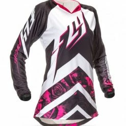 Fly Racing 2016 Kinetic Ladies Jersey-Pink/White