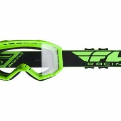 Fly Racing 2019 Focus Goggles W/ Clear Lens-Green/Clear PROTECTIVE GEAR