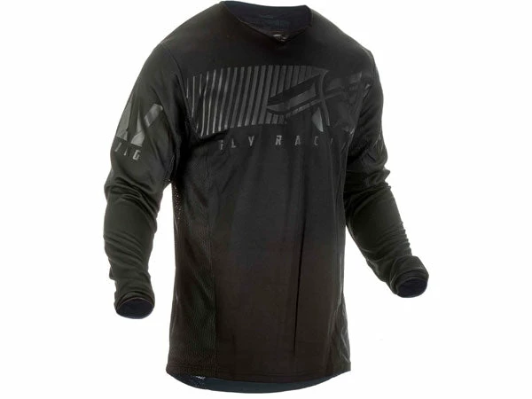 Fly Racing 2019 Kinetic Shield Jersey-Black 1 Fly Racing 2019 Kinetic Shield Jersey-Black