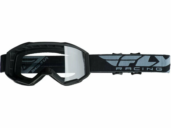 PROTECTIVE GEAR Fly Racing 2019 Youth Focus Goggles-Black 1 PROTECTIVE GEAR Fly Racing 2019 Youth Focus Goggles-Black