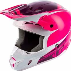 Fly Racing 2019 Kinetic Sharp Helmet-Pink/White Helmets