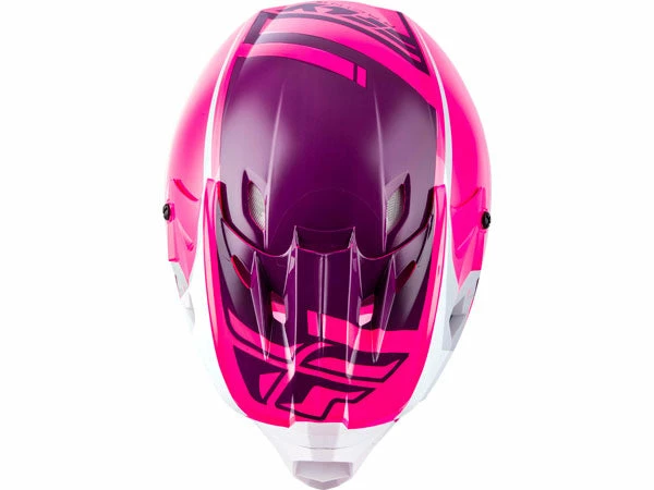 Fly Racing 2019 Kinetic Sharp Helmet-Pink/White Helmets 4 Fly Racing 2019 Kinetic Sharp Helmet-Pink/White Helmets