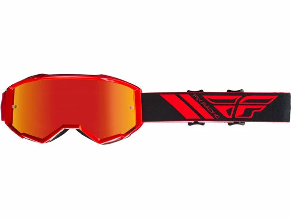 Fly Racing 2019 Youth Zone Goggles-Red Mirror/Smoke PROTECTIVE GEAR 1 Fly Racing 2019 Youth Zone Goggles-Red Mirror/Smoke PROTECTIVE GEAR