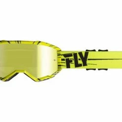 Fly Racing 2019 Zone Goggles-Hi-Vis/Yellow/Black/Gold Mirror