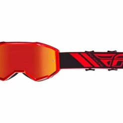 Fly Racing 2019 Zone Goggles-Red/Red Mirror