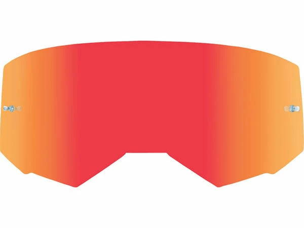 Fly Racing Zone Pro/Zone/Focus Goggles Replacement Lenses-Red Mirror/Clear 1 Fly Racing Zone Pro/Zone/Focus Goggles Replacement Lenses-Red Mirror/Clear