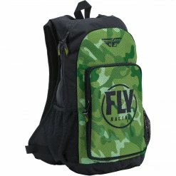 Fly Racing Jump Pack Backpack- Green/Black Camo Bags & Luggage