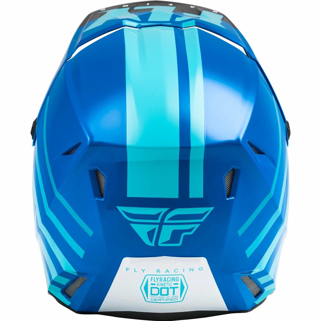 Fly Racing Kinetic Thrive Helmet-Blue/White Helmets 3 Fly Racing Kinetic Thrive Helmet-Blue/White Helmets