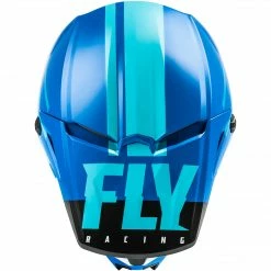 Fly Racing Kinetic Thrive Helmet-Blue/White Helmets 8 Fly Racing Kinetic Thrive Helmet-Blue/White Helmets