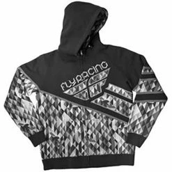 Fly Racing Kinetic Hoodie-Black/Gray APPAREL