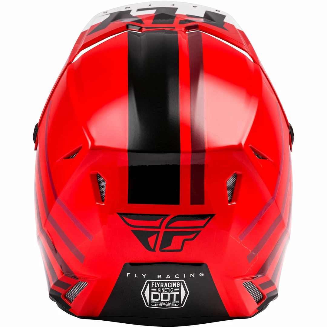 Helmets Fly Racing Kinetic Thrive Helmet-Red/White/Black 3 Helmets Fly Racing Kinetic Thrive Helmet-Red/White/Black
