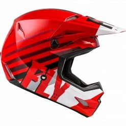 Helmets Fly Racing Kinetic Thrive Helmet-Red/White/Black