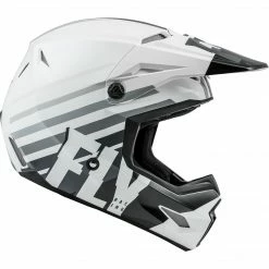 Fly Racing Kinetic Thrive Helmet-White/Black/Gray Helmets