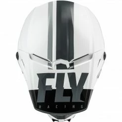 Fly Racing Kinetic Thrive Helmet-White/Black/Gray Helmets 8 Fly Racing Kinetic Thrive Helmet-White/Black/Gray Helmets