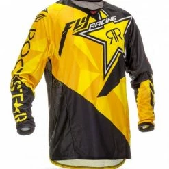 Fly Racing 2016 Kinetic Jersey-Rockstar Black/Yellow