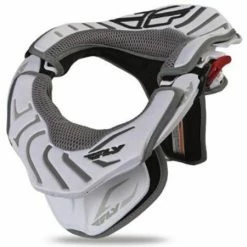 Fly Racing Velocity Neck Brace-White PROTECTIVE GEAR