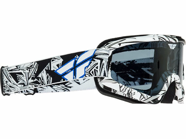 Fly Racing Zone Pro Goggles-Adult Black/White PROTECTIVE GEAR 1 Fly Racing Zone Pro Goggles-Adult Black/White PROTECTIVE GEAR