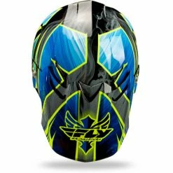 Fly Racing 2013/2014 F2 Carbon Acetylene Helmet-Blue/Hi-Vis Yellow PROTECTIVE GEAR 6 Fly Racing 2013/2014 F2 Carbon Acetylene Helmet-Blue/Hi-Vis Yellow PROTECTIVE GEAR