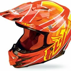 Fly Racing 2013/2014 F2 Carbon Acetylene Helmet-Flo Orange