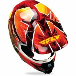 Fly Racing 2013/2014 F2 Carbon Acetylene Helmet-Red/Yellow 5 Fly Racing 2013/2014 F2 Carbon Acetylene Helmet-Red/Yellow
