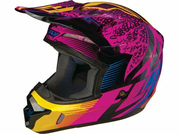PROTECTIVE GEAR Fly Racing 2013/2014 Kinetic Inversion Helmet-Wild 1 PROTECTIVE GEAR Fly Racing 2013/2014 Kinetic Inversion Helmet-Wild