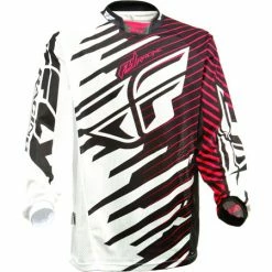 Fly Racing 2014 Kinetic Shock Mesh Race Jersey-Black/Red