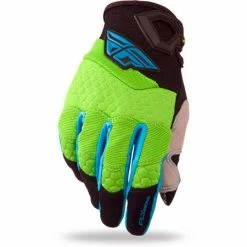 Fly Racing 2015 F-16 Gloves-Green/Black