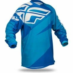 Fly Racing 2015 F-16 Race Jersey-Blue/Light Blue