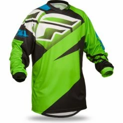 Fly Racing 2015 F-16 Race Jersey-Green/Black RACE WEAR