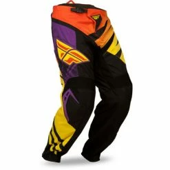 Fly Racing 2015 F-16 Race Pants-Ltd Ed Purple/Yellow/Black