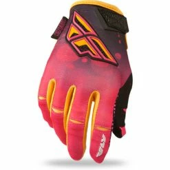 Fly Racing 2014 Kinetic Ladies Gloves-Pink/Orange