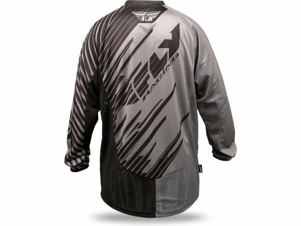 Fly Racing 2014 Kinetic Shock Race Jersey-Gray/Black 2 Fly Racing 2014 Kinetic Shock Race Jersey-Gray/Black