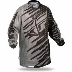 Fly Racing 2014 Kinetic Shock Race Jersey-Gray/Black