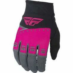 FLY RACING 2019 F-16 GLOVES-Neon Pink/Black/Grey RACE WEAR