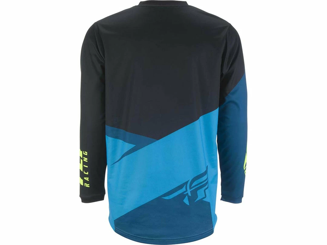 RACE WEAR FLY RACING 2019 F-16 JERSEY-Blue/Black/Hi-Vis 2 RACE WEAR FLY RACING 2019 F-16 JERSEY-Blue/Black/Hi-Vis