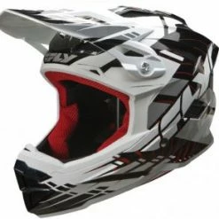 Fly Racing Default Helmet-Black/White