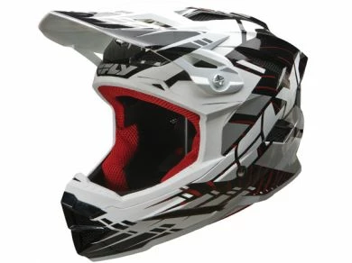 Fly Racing Default Helmet-Black/White 1 Fly Racing Default Helmet-Black/White