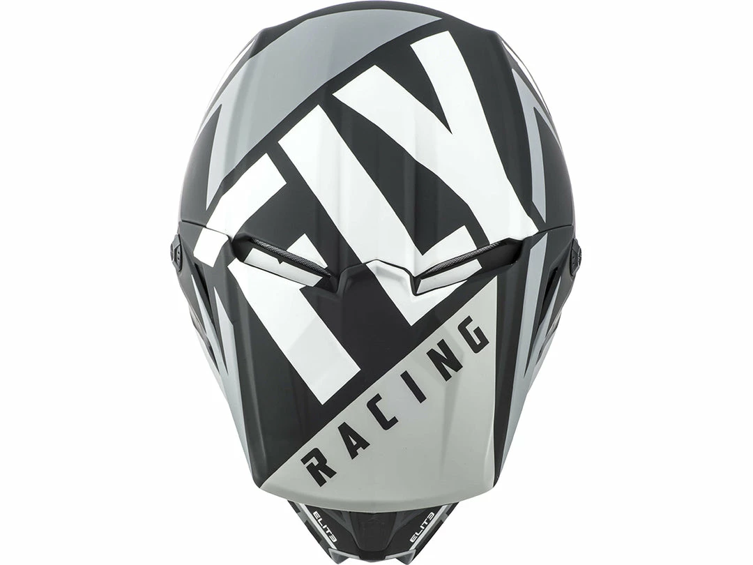 FLY RACING 2019 Elite Vigilant Helmet-Matte Black/Grey PROTECTIVE GEAR 4 FLY RACING 2019 Elite Vigilant Helmet-Matte Black/Grey PROTECTIVE GEAR