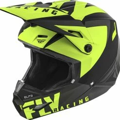 Helmets FLY RACING 2019 Elite Vigilant Helmet-Matte Black/Hi-Vis